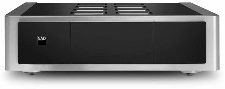 M23 Stereo-Endstufe silber/schwarz