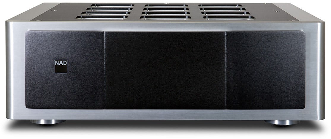 M28 Mehrkanal-Endstufe silber/schwarz