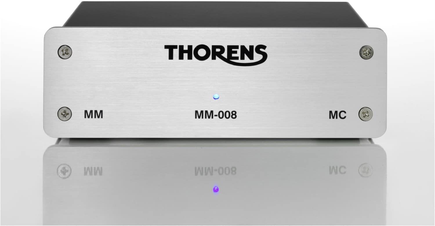 MM 008 ADC Phono-Vorverstärker silber