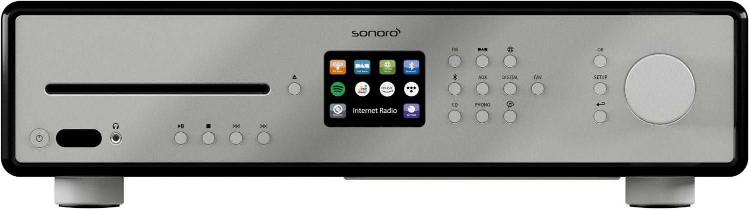 Maestro CD-Receiver mit Internetradio schwarz