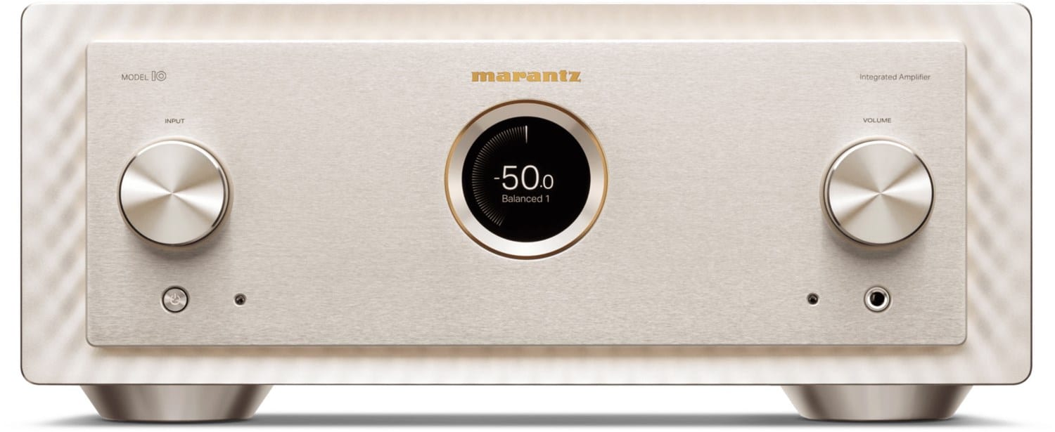 Model 10 Vollverstärker champagner