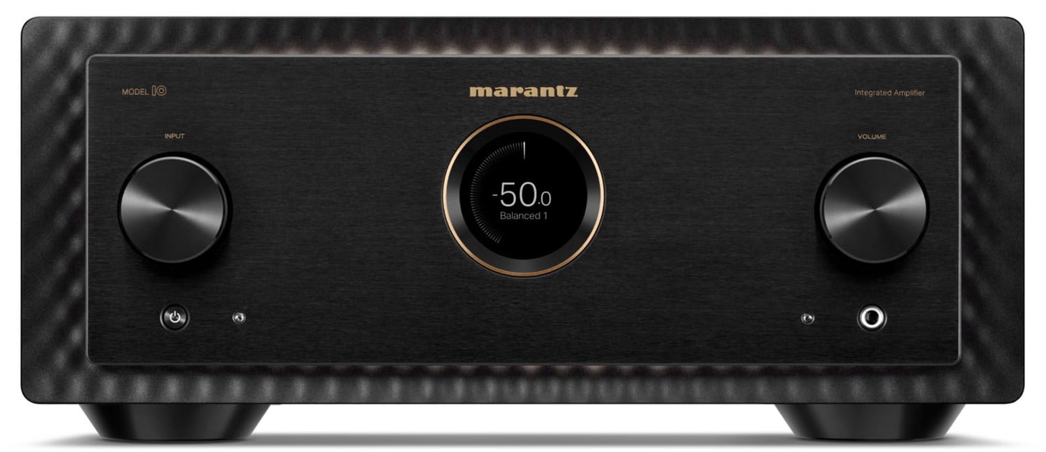 Model 10 Vollverstärker schwarz