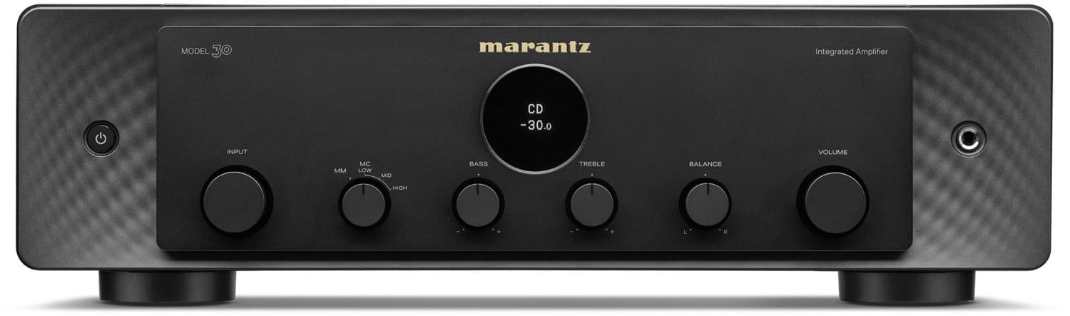 Model 30 Vollverstärker schwarz