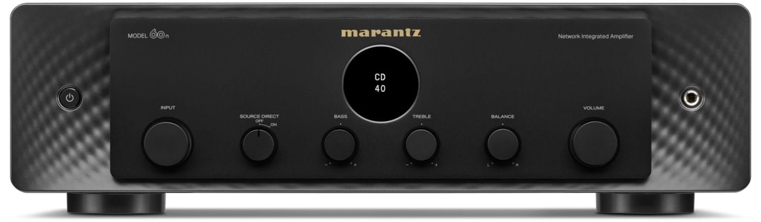 Model 60n Vollverstärker Stereo schwarz