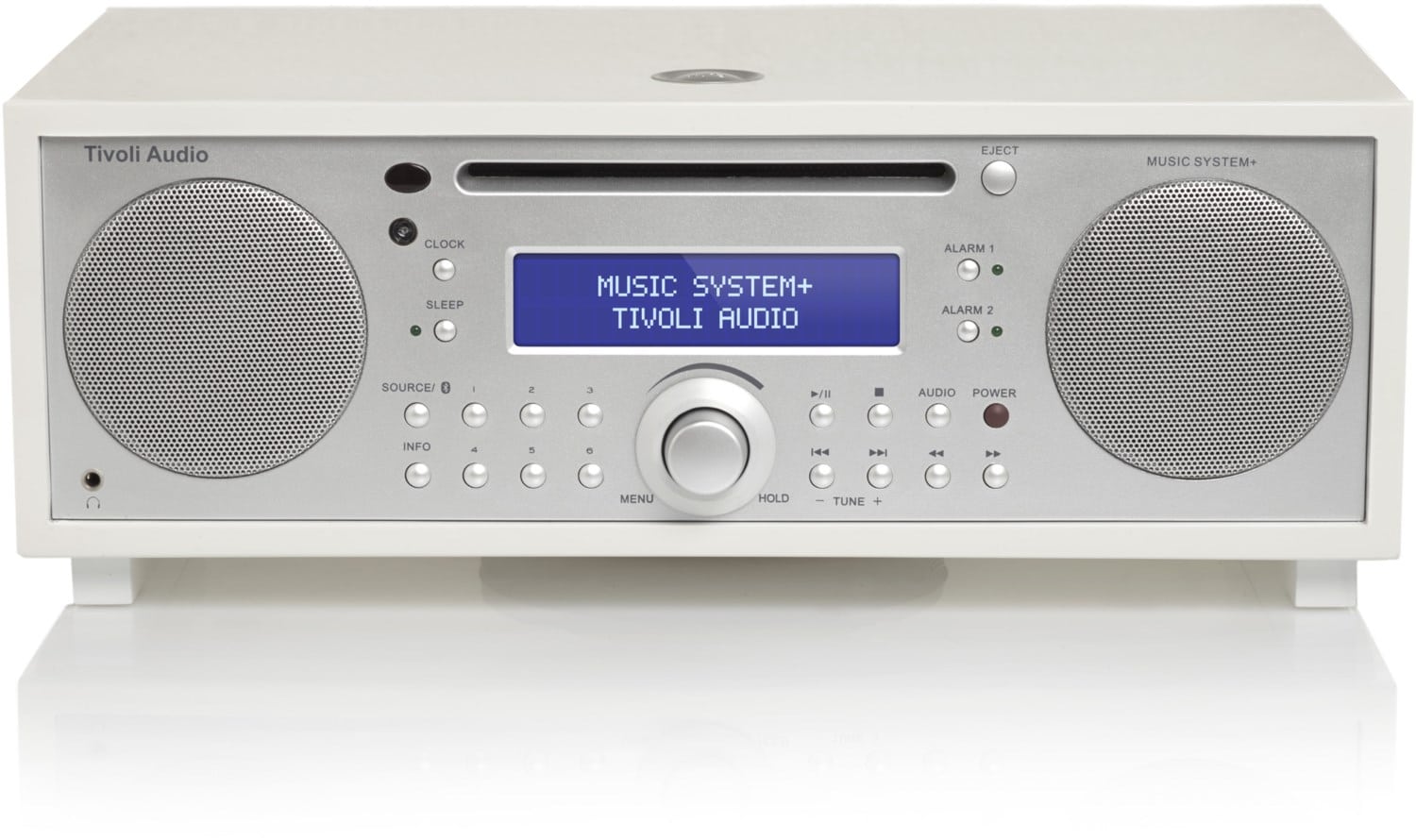 Model Music System+ Hifi-System weiß/silber