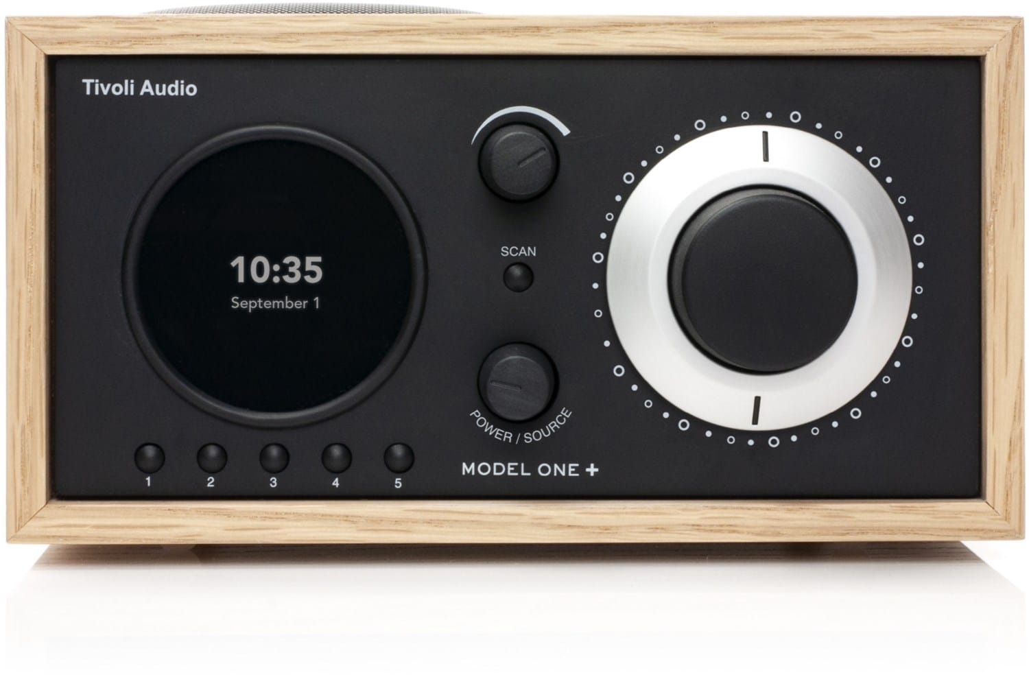 Model One+ Heimradio eiche/schwarz