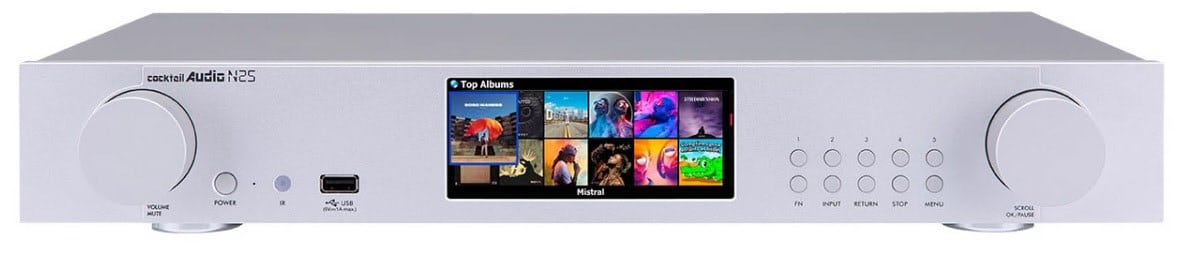 N25 Audio Streamer silber