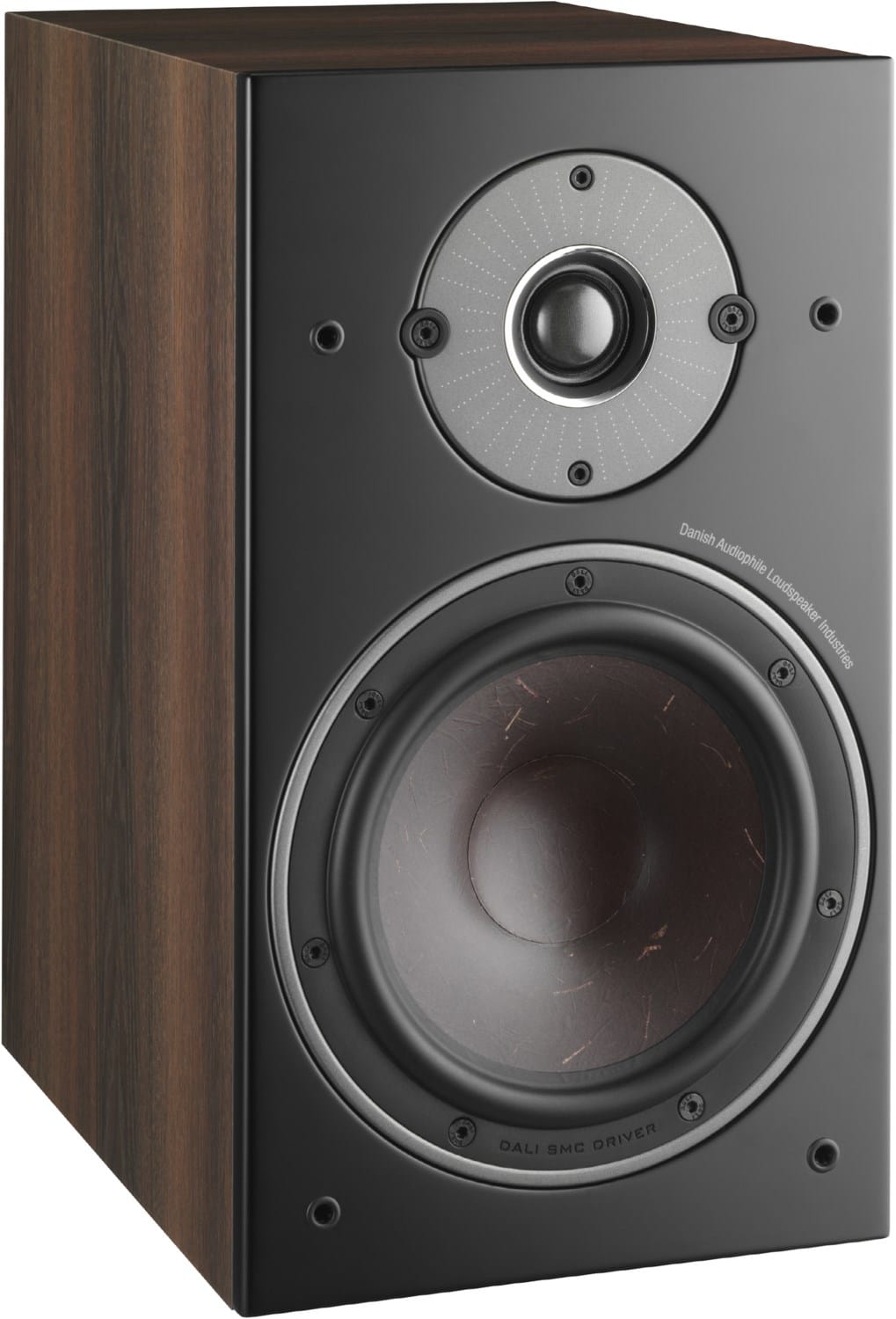 Oberon 3 /Stück Klein-/Regallautsprecher walnuß dunkel