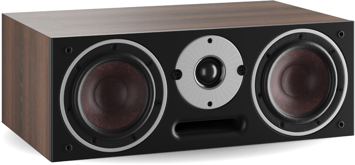 Oberon Vokal C Center-Lautsprecher walnuss dunkel