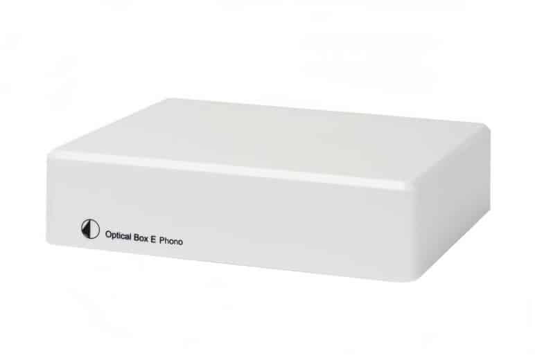 Optical Box E Phono Phono-Vorverstärker weiß