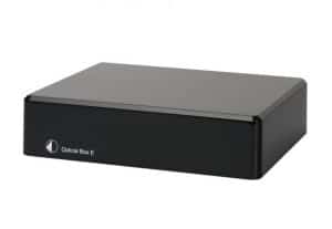 Optical Box E Phono Vorverstärker schwarz