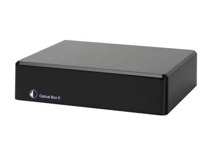 Optical Box E Phono Vorverstärker schwarz