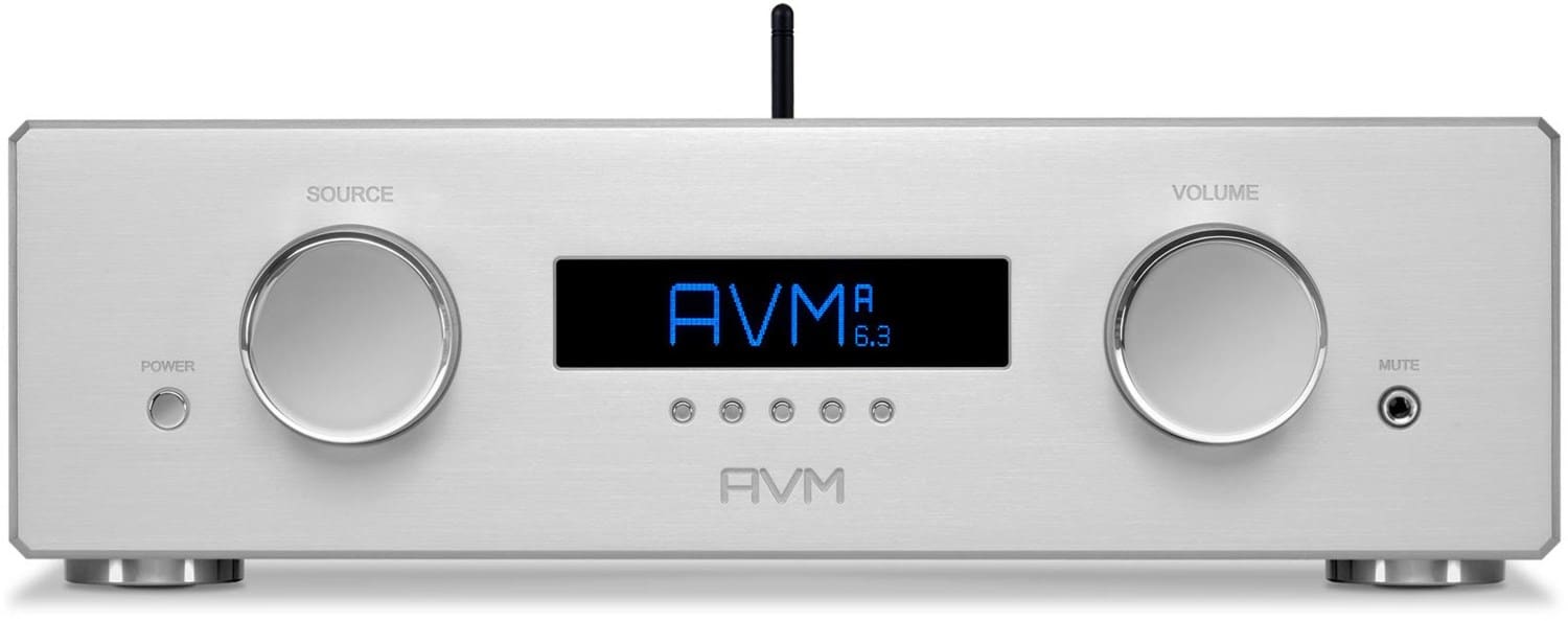 Ovation A6.3 Vollverstärker Stereo silber