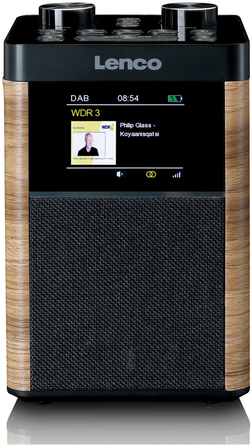 PDR-060WD Kofferradio mit DAB/DAB+ holz