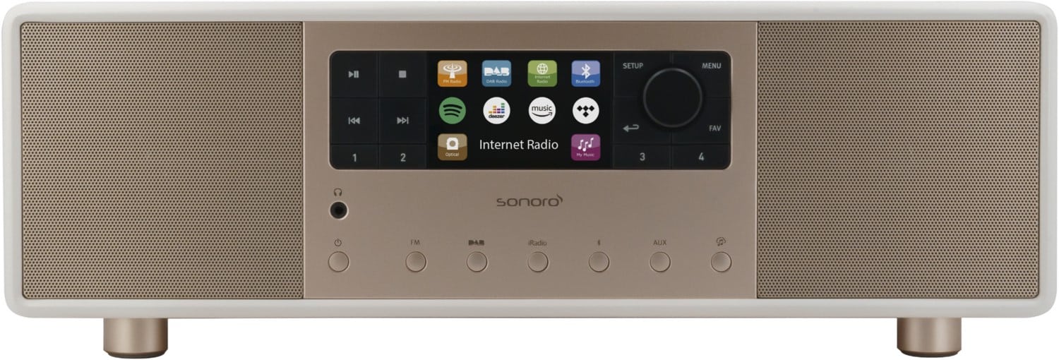 PRIMUS Internetradio weiß/rose