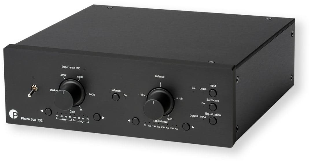 Phono Box RS2 Phono-Vorverstärker schwarz