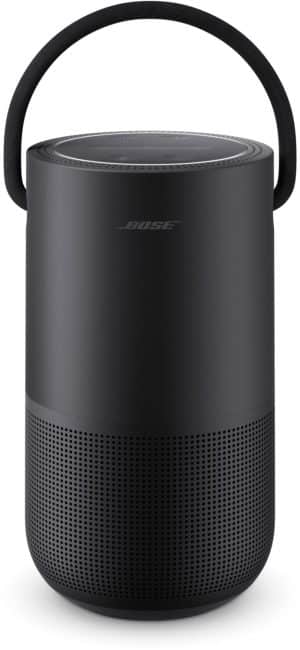 Portable Home Speaker Aktiver Multimedia-Lautsprecher schwarz