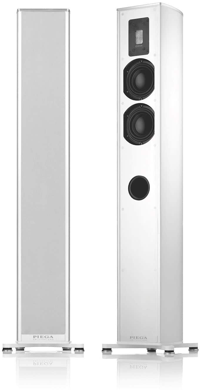 Premium 501 /Stück Stand-Lautsprecher Weiß lack