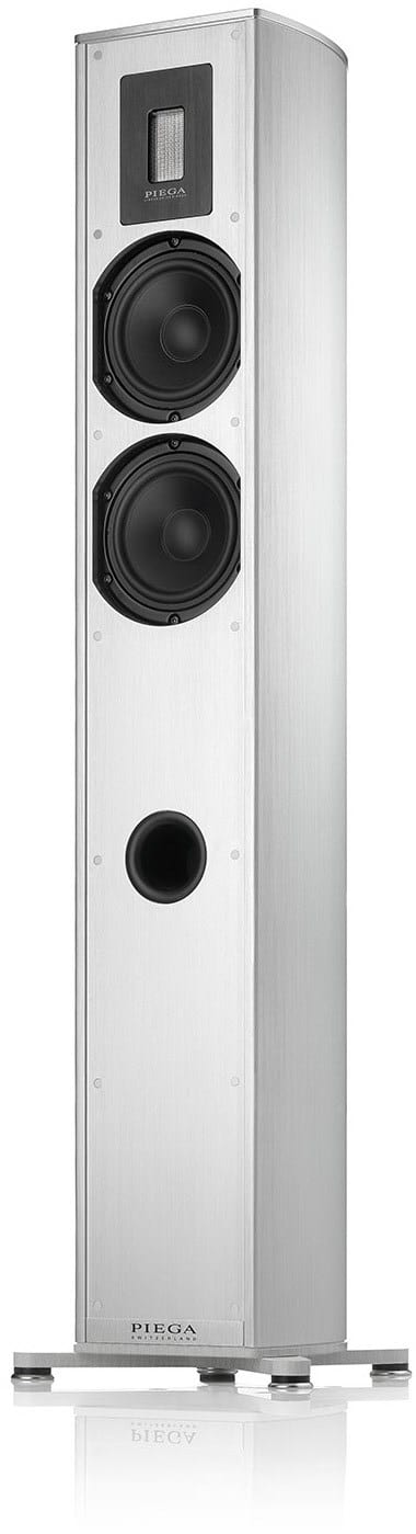 Premium 701 /Stück Stand-Lautsprecher Alu/grau