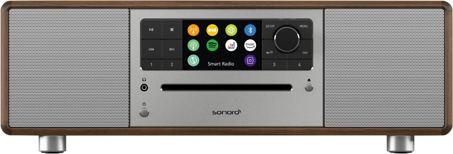 Prestige Internetradio walnuss