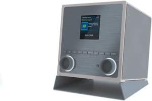 QUUBI Internetradio elfenbein/silber