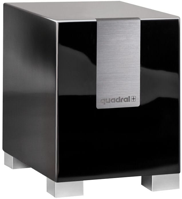 Qube CS10 Aktiv-Subwoofer schwarz hochglanz