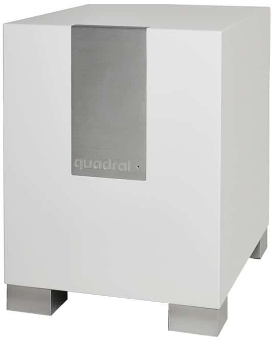 Qube CS10 Aktiv-Subwoofer weiss hochglanz