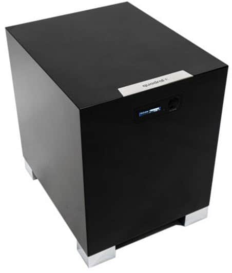 Qube Orkus DSP Aktiv-Subwoofer schwarz hochglanz