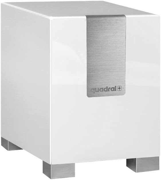 Qube S8 Aktiv-Subwoofer weiss hochglanz