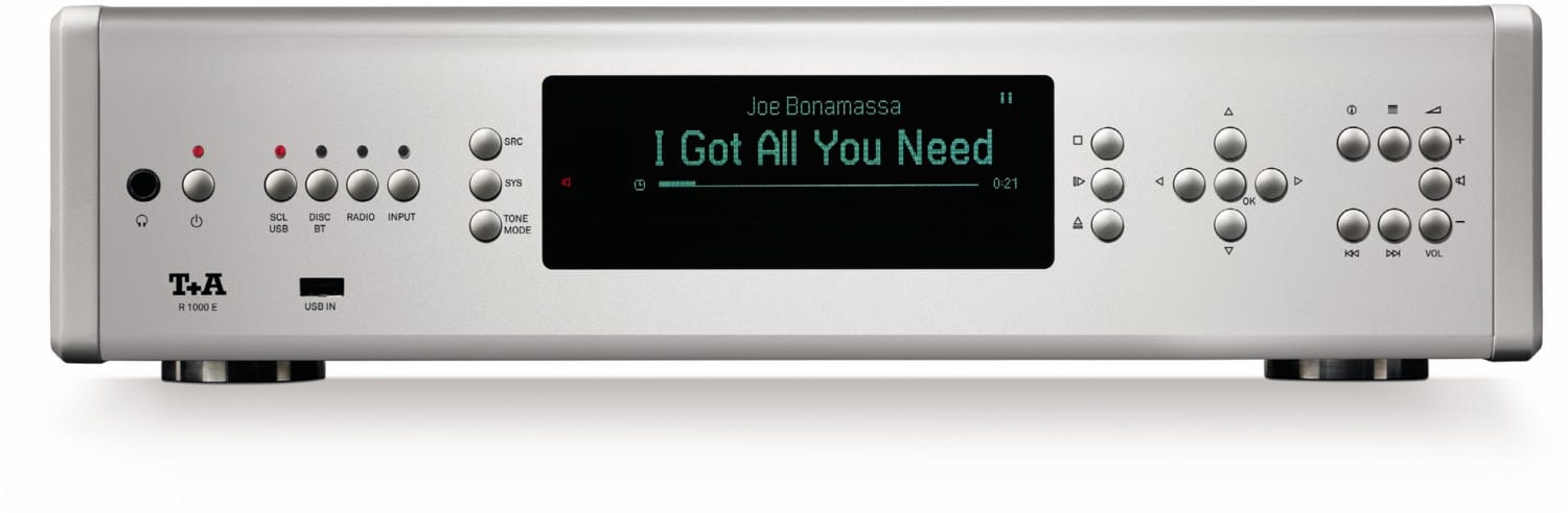 R 1000 E (V2.5) CD-Receiver mit Internetradio silber/silber