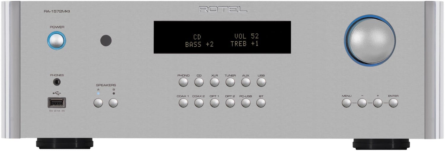 RA-1572 MKII Vollverstärker Stereo silber