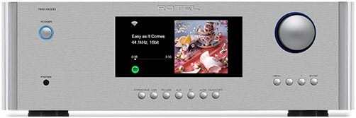 RAS-5000 Vollverstärker & Netzwerk-Player silber