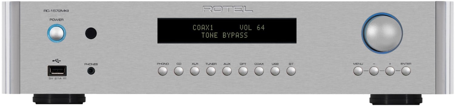 RC-1572 MKII Vorverstärker silber