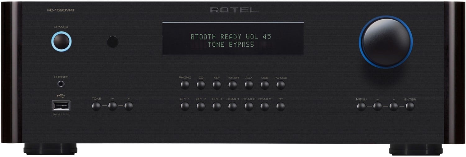 RC-1590 MKII Vorverstärker schwarz