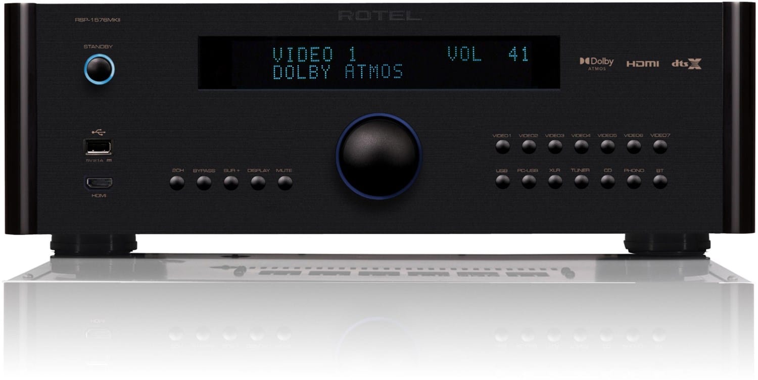 RSP-1576 MKII A/V Vorverstärker schwarz