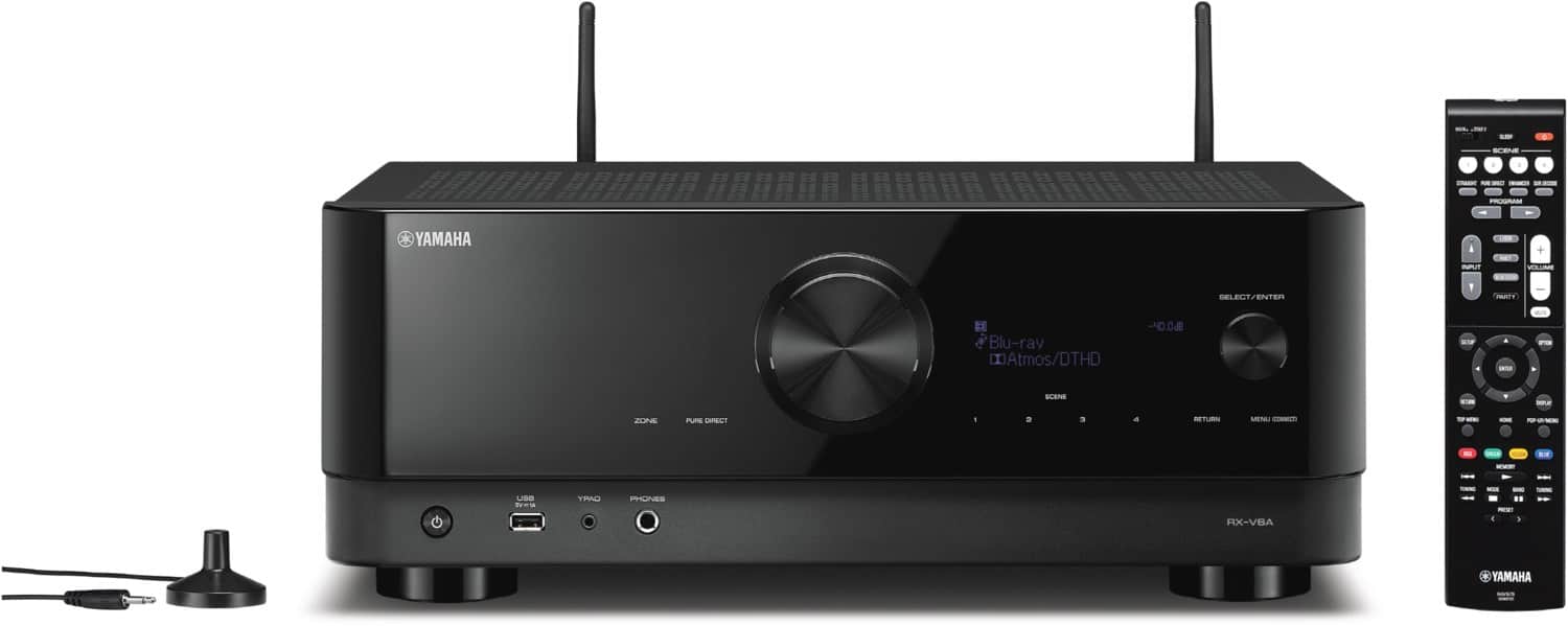 RX-V6A Klang Effekt Receiver schwarz