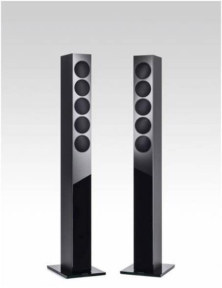 Re:sound G elegance /Stück Stand-Lautsprecher schwarz/schwarz
