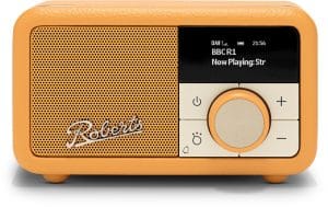 Revival Petite 2 Kofferradio mit DAB/DAB+ sunburst yellow