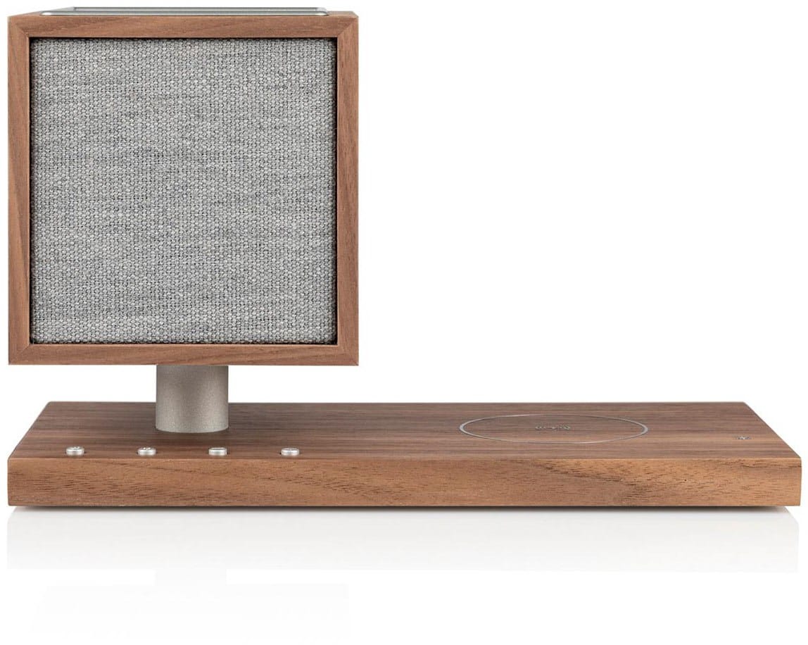 Revive Bluetooth-Lautsprecher walnuss/grau