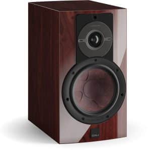 Rubikore 2 /Stück Klein-/Regallautsprecher hochglanz kastanienbraun