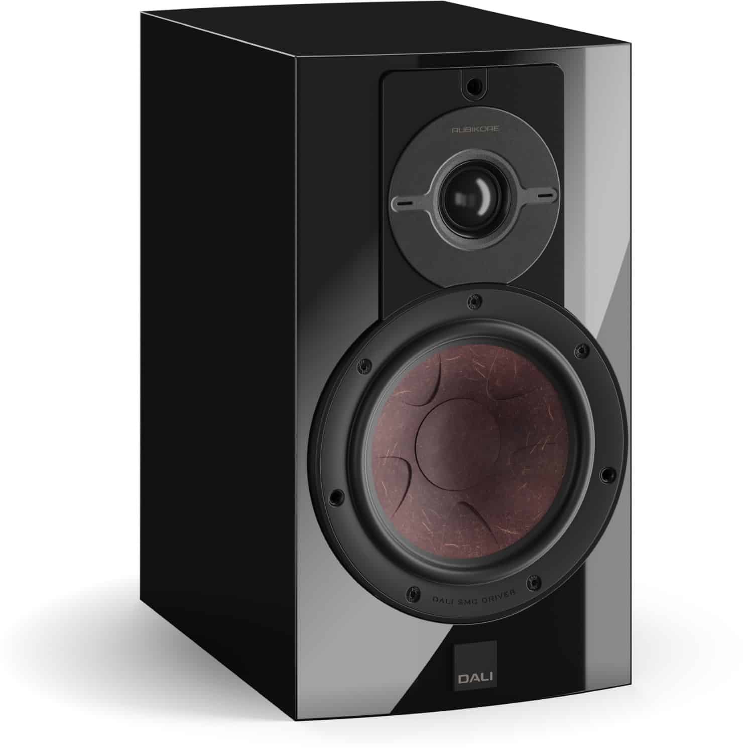 Rubikore 2 /Stück Klein-/Regallautsprecher hochglanz schwarz