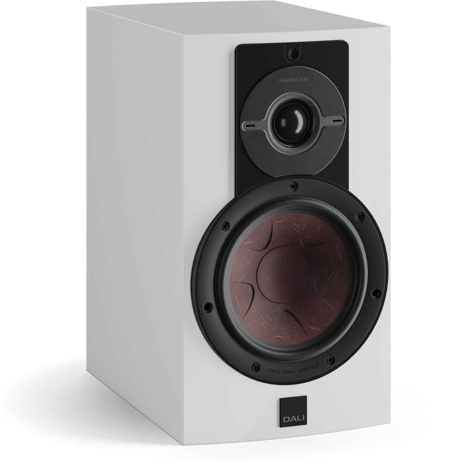 Rubikore 2 /Stück Klein-/Regallautsprecher hochglanz weiß