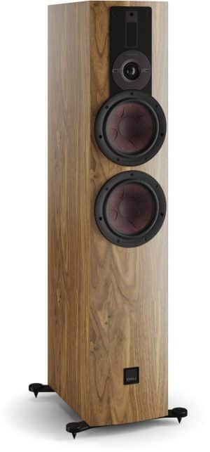 Rubikore 6 /Stück Stand-Lautsprecher walnuss natur