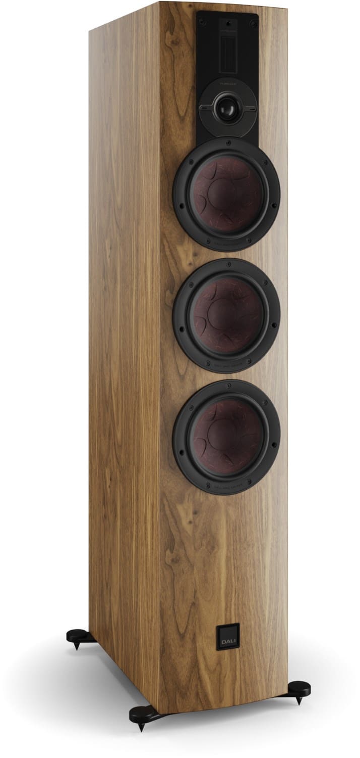 Rubikore 8 /Stück Stand-Lautsprecher walnuss natur