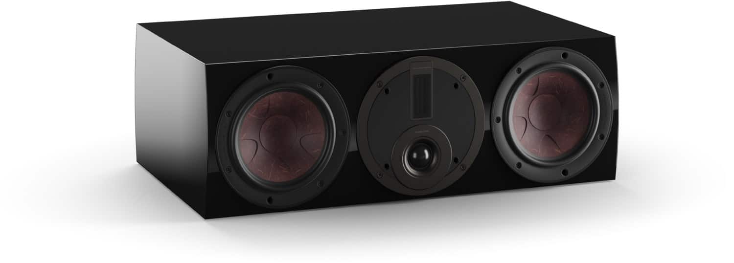 Rubikore Cinema Center-Lautsprecher hochglanz schwarz