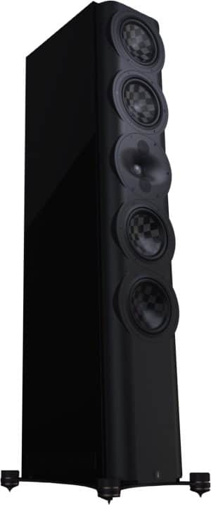 S7t /Stück Stand-Lautsprecher hochglanz schwarz