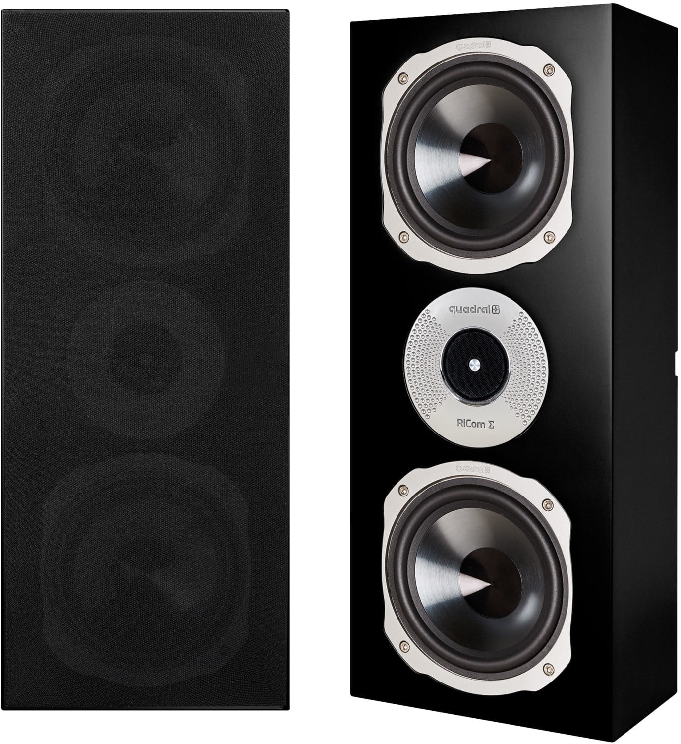 Signum Phase 2 /Stück On Wall Lautsprecher schwarz seidenglanz