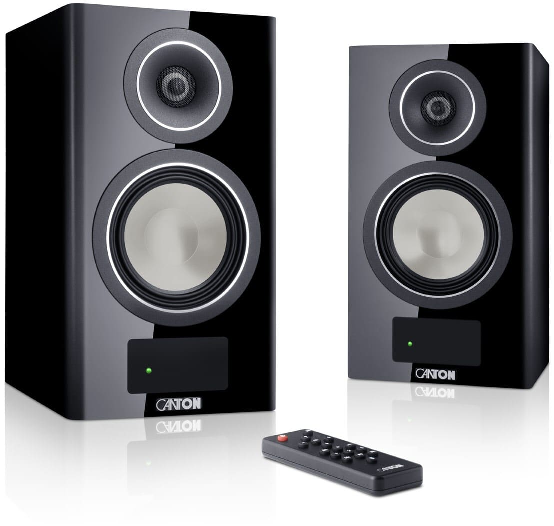 Smart Townus 2 /Paar Regallautsprecher hochglanz schwarz