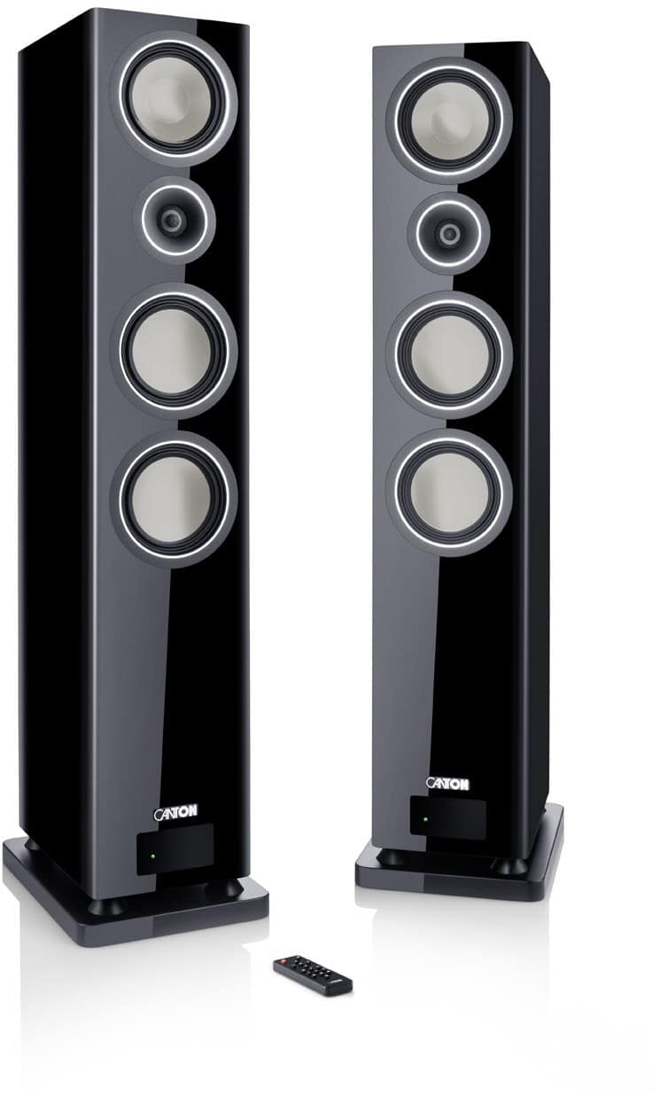 Smart Townus 8 /Paar Standlautsprecher hochglanz schwarz