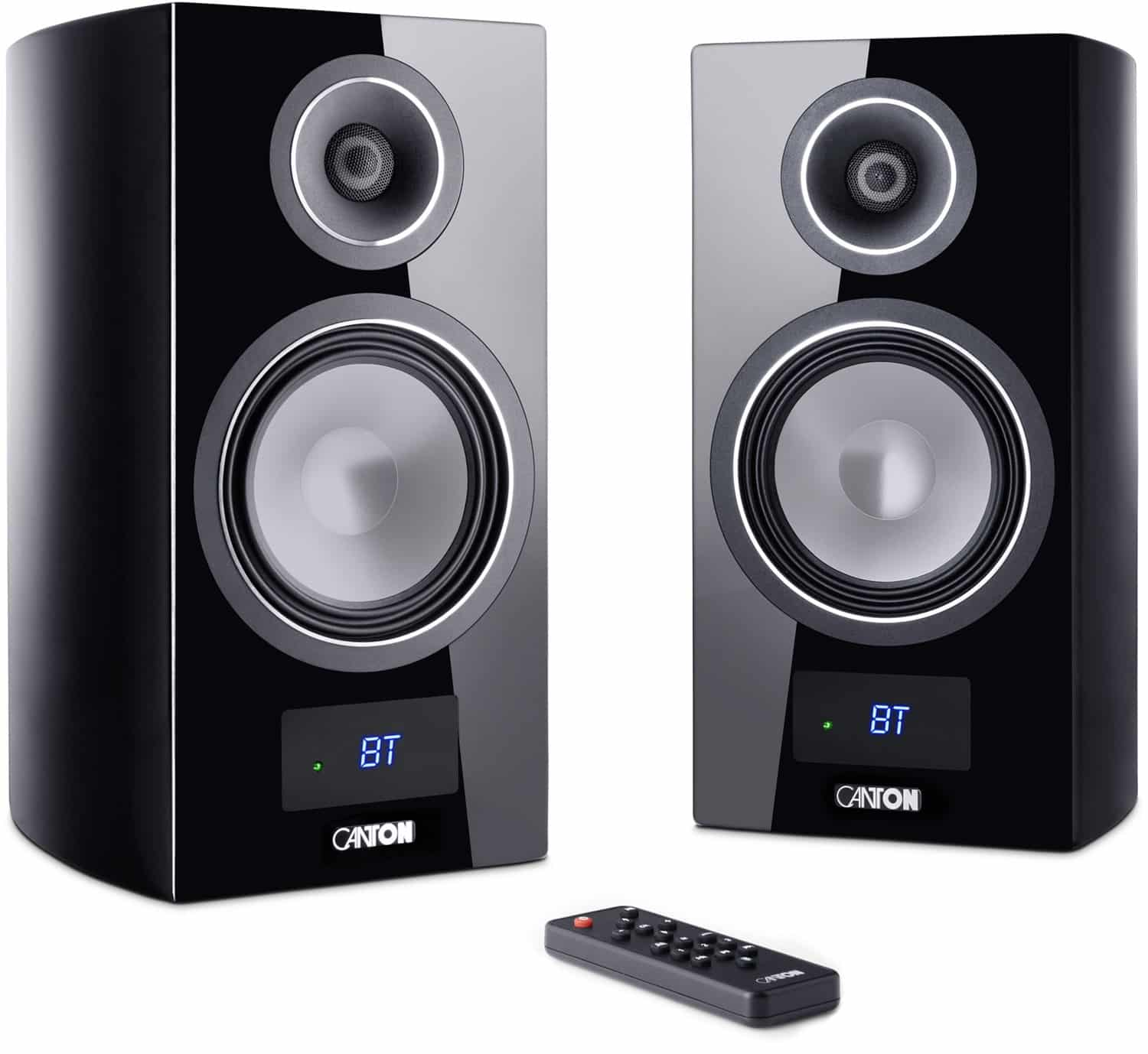 Smart Vento 3 S2 /Paar Regallautsprecher hochglanz schwarz